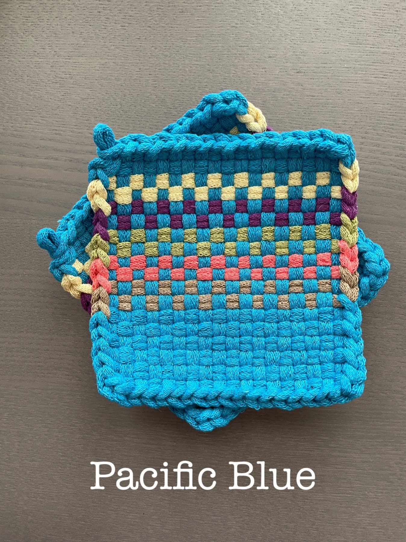 Handgemachte Set von 2 Topflappen wählen Sie bunte gewebte | Etsy