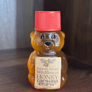 Mini 2oz Honey Bear-22 Flavors to Choose From, Tiny Honey Bear Gift, Naturally Infused Honey, Party Favors, Wedding Favors, Stocking Stuffer image 14