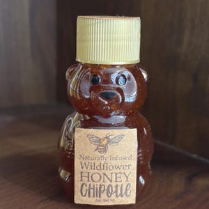 Mini 2oz Honey Bear-22 Flavors to Choose From, Tiny Honey Bear Gift, Naturally Infused Honey, Party Favors, Wedding Favors, Stocking Stuffer image 11