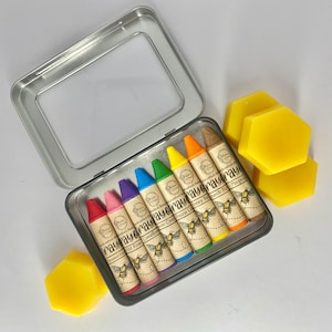 Beeswax Crayons - 8 count