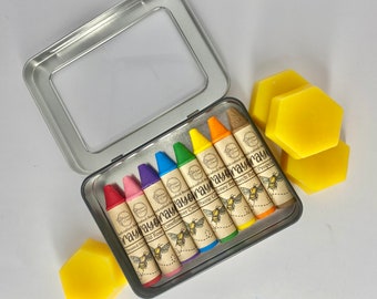 Beeswax Crayons - 8 count