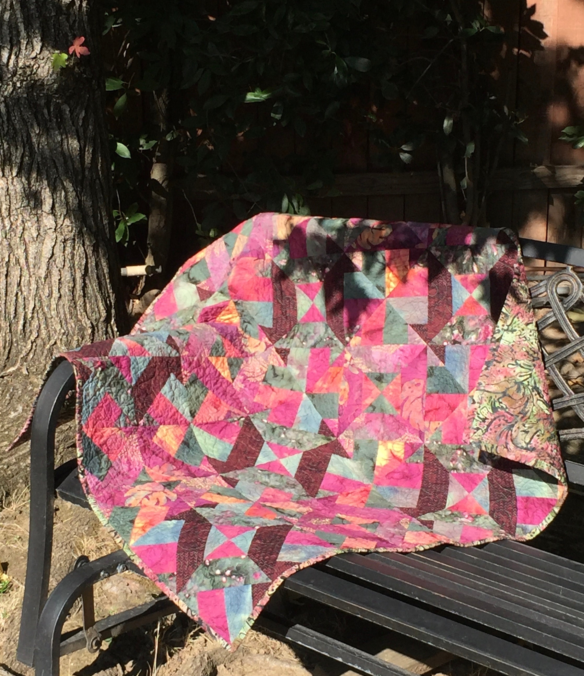 Forest Light Quilt Etsy