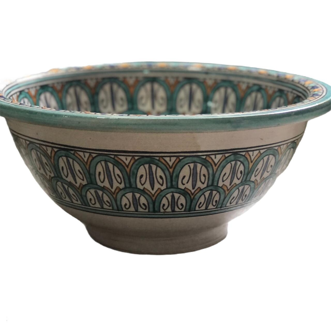 Marokkanische Waschbecken Waschbecken Keramik Handgemalt | Etsy