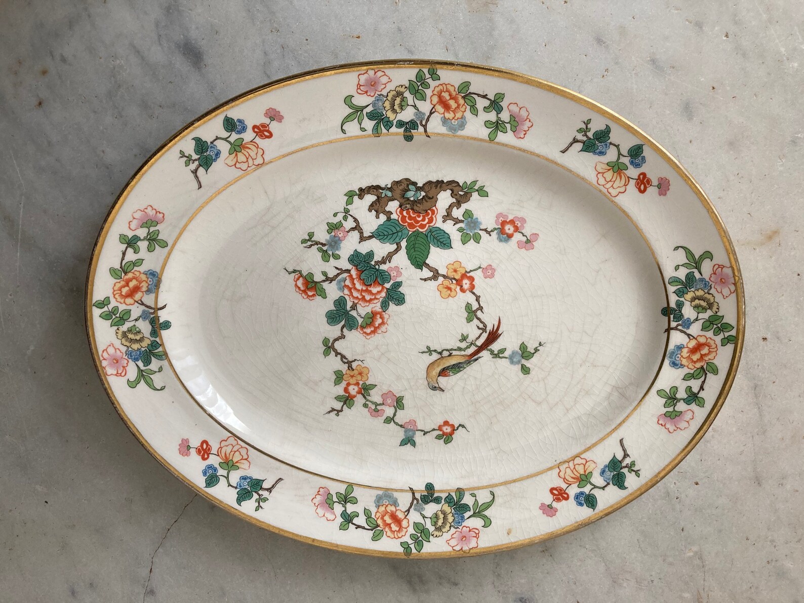 Pareek Johnson Bros England Mongolia Platter Etsy