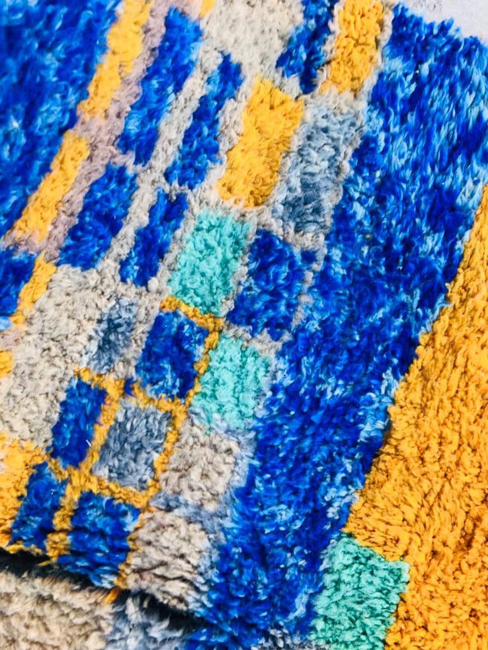 5x8 Rug Luxury Rug Gold Rug Hand Made Rug Colorful Rug Etsy