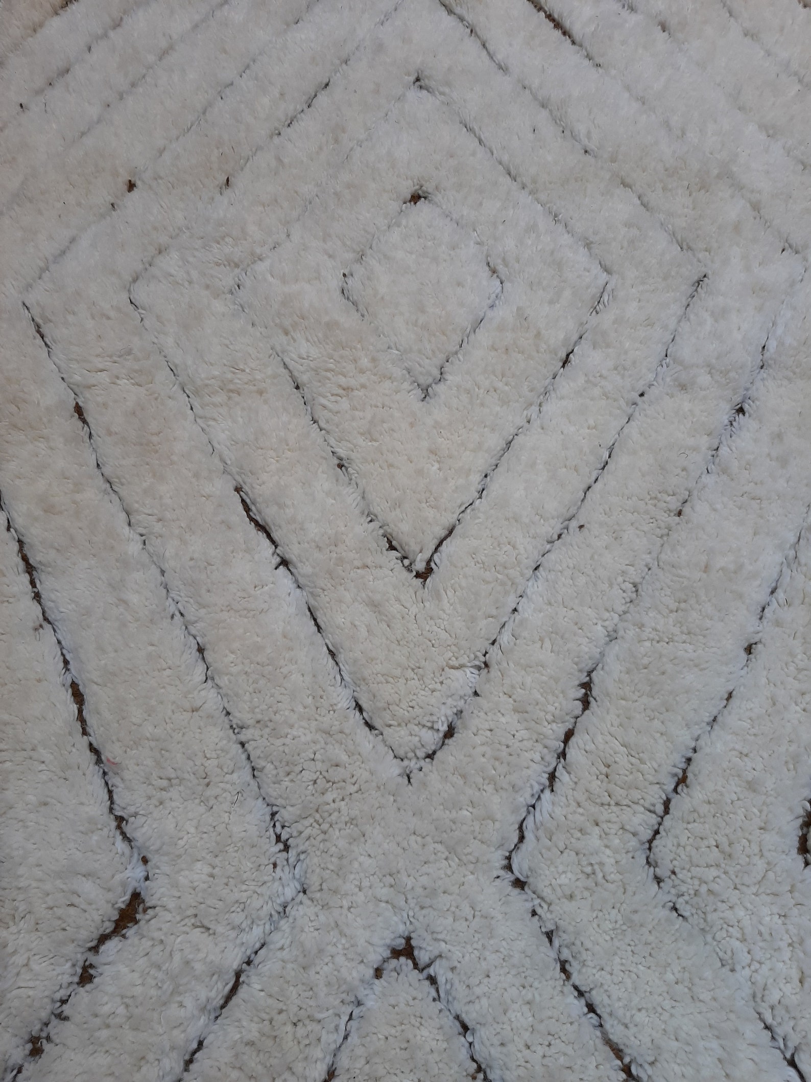 Custom Beni Ourain Rug Extra Rug Brown Rug off White Rug Etsy