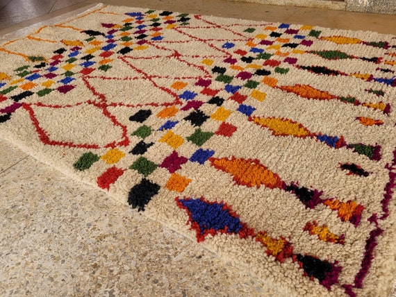 Made in モロッコのハンドメイドラグ made in モロッコのハンドメイドラグ