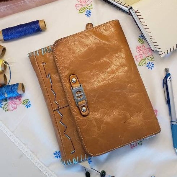 Rise Series vintage Designer Leather Journal - Journal en cuir pleine grandeur - Relié à la main