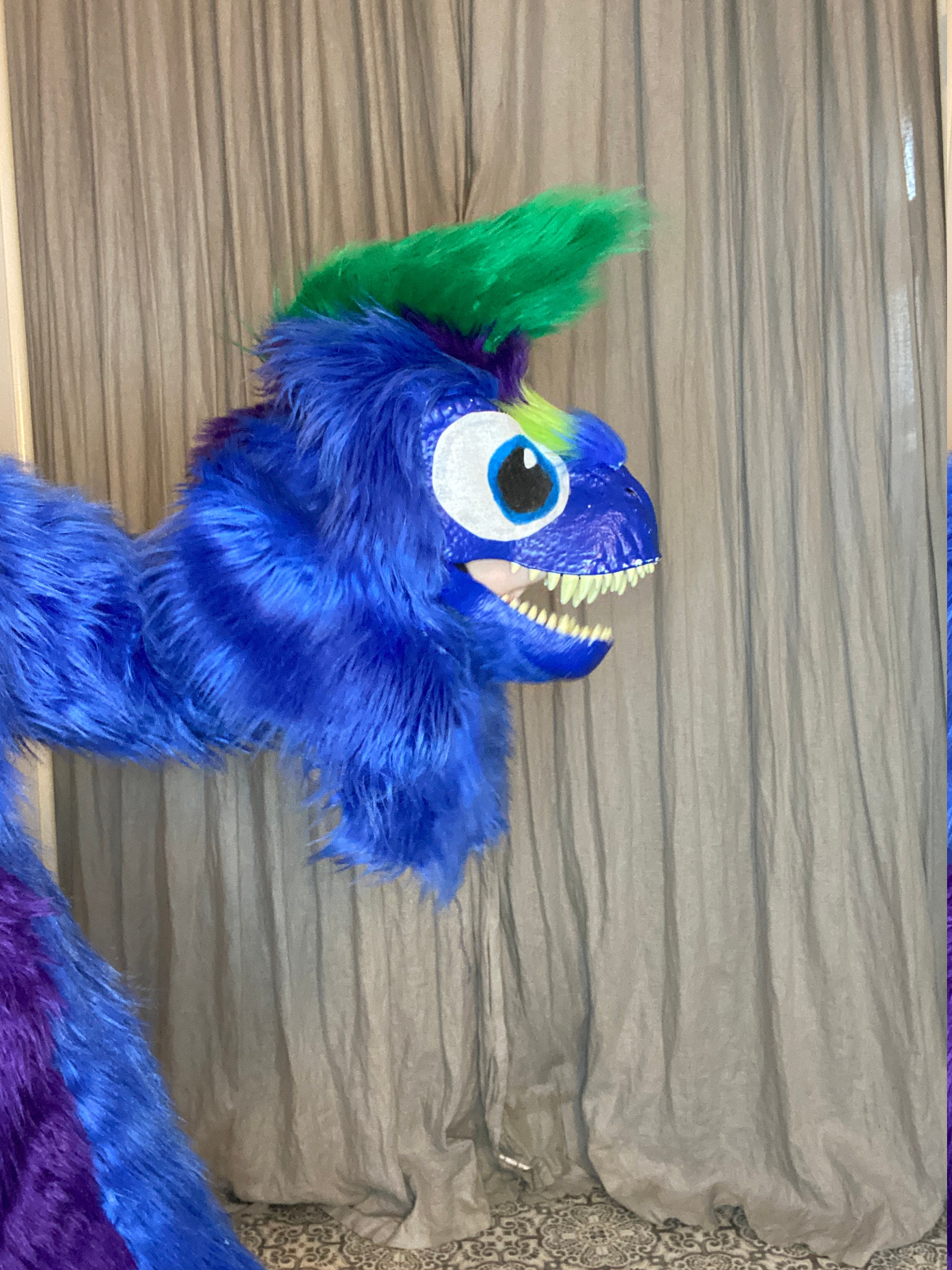 Dino Mask Fursuit Used Etsy