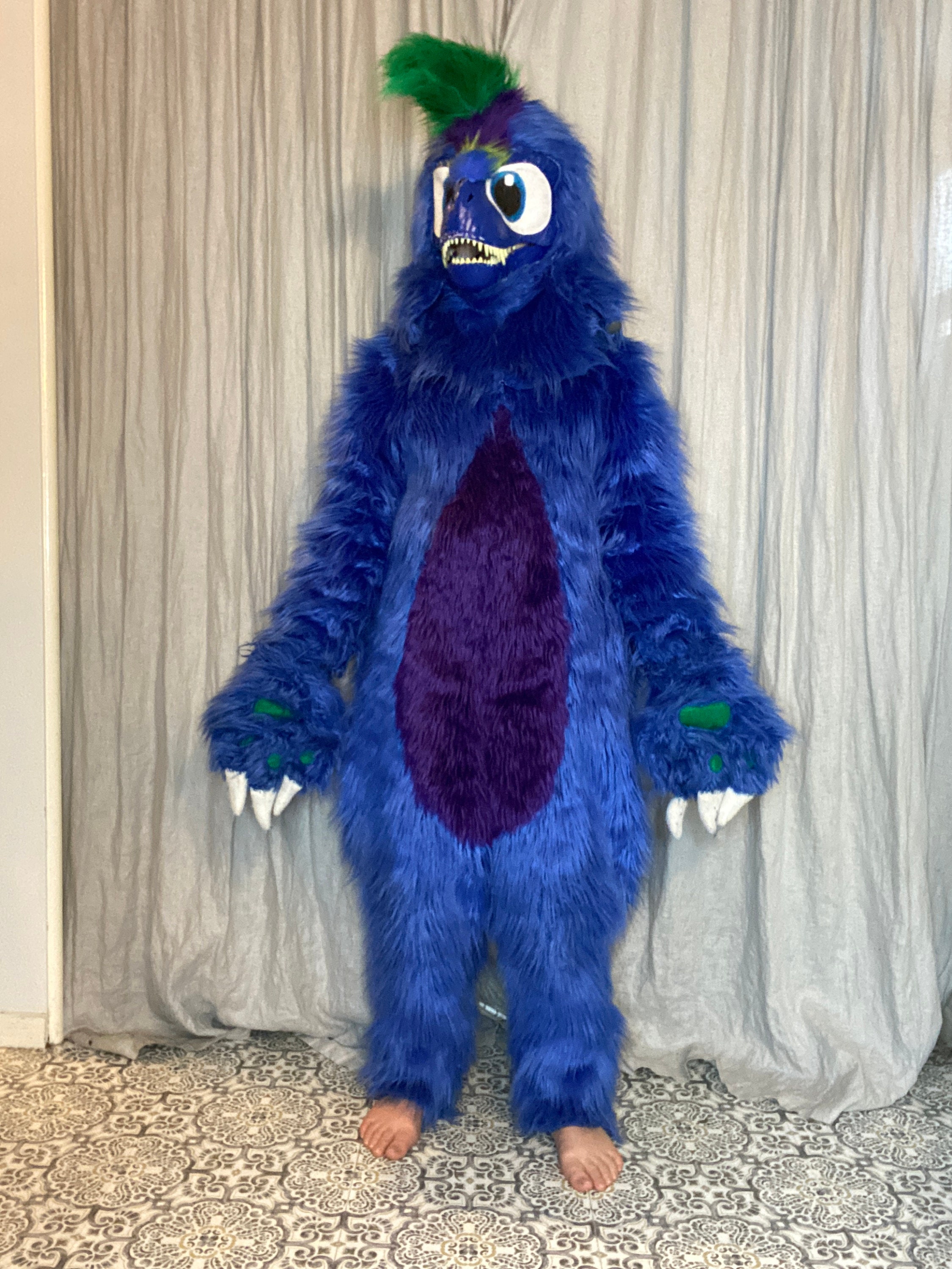Dino Mask Fursuit Used Etsy