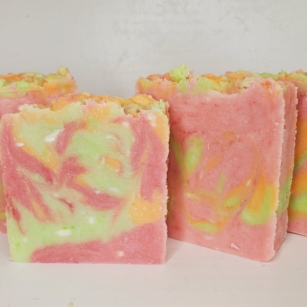 Rainbow Sherbet Soap