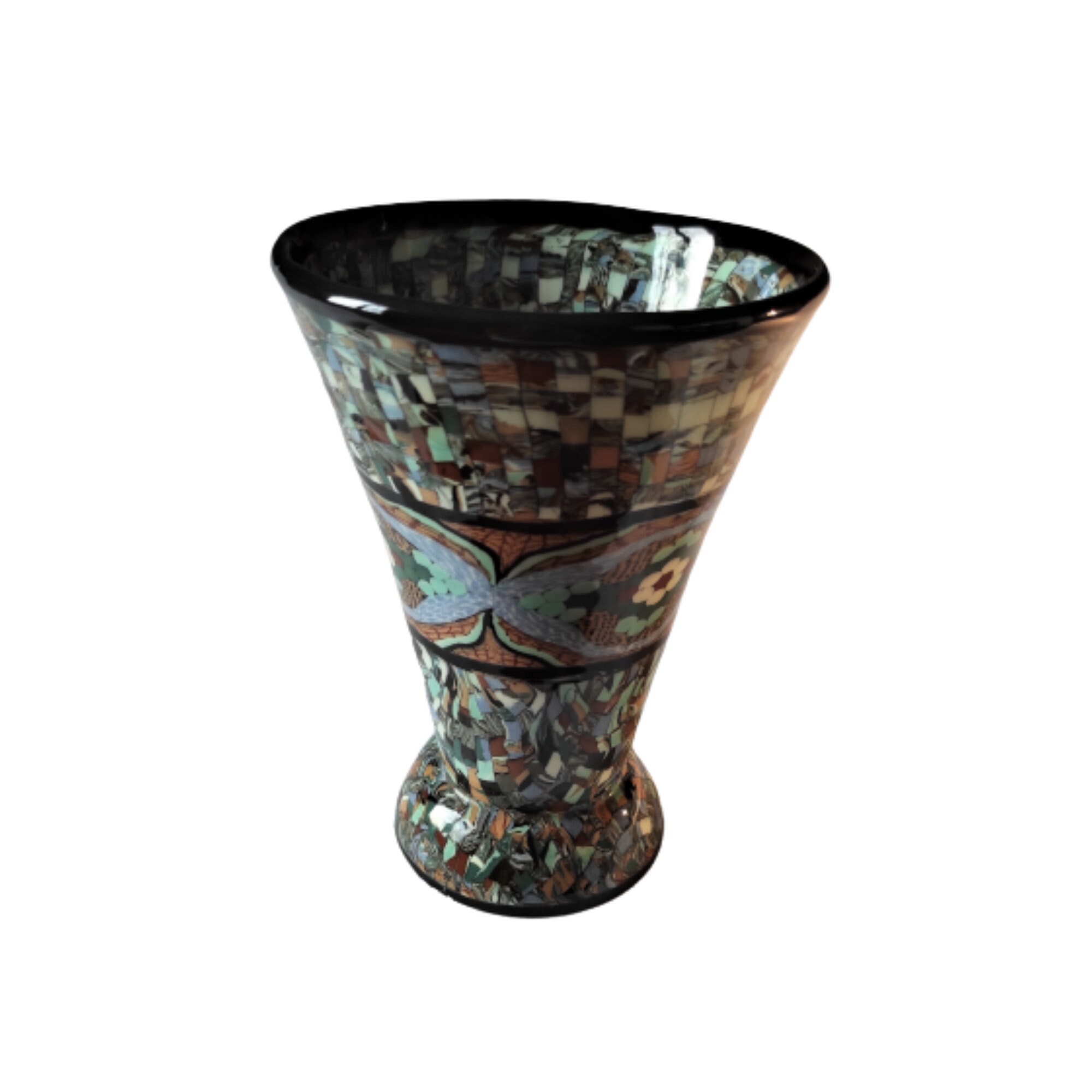 Grand Vase Gerbino de Vallauris - Poterie Française Vintage