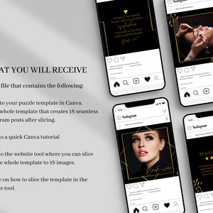 Lash Instagram Puzzle Feed Template Lash Technician Instagram Posts Lash Instagram Puzzle Feed Template Lash Technician Instagram Posts