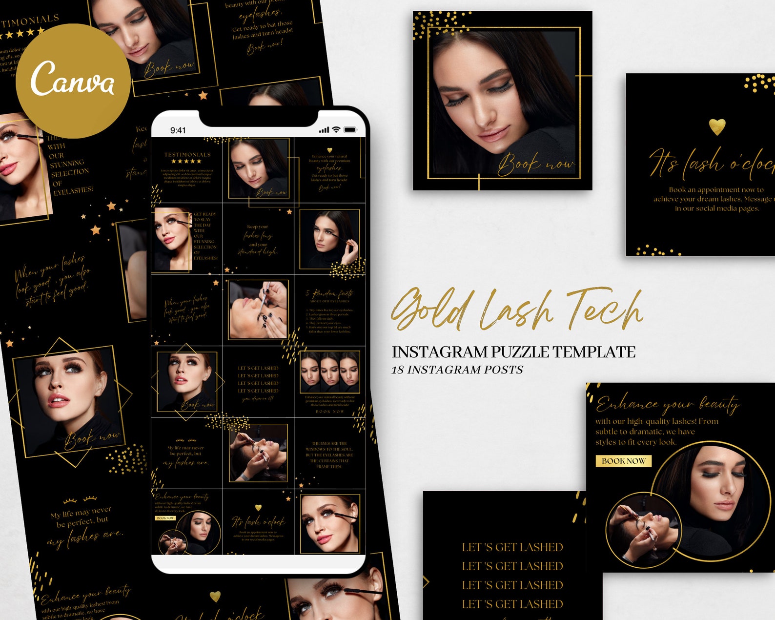Lash Instagram Puzzle Feed Template Lash Technician Instagram Posts Lash Instagram Puzzle Feed Template Lash Technician Instagram Posts