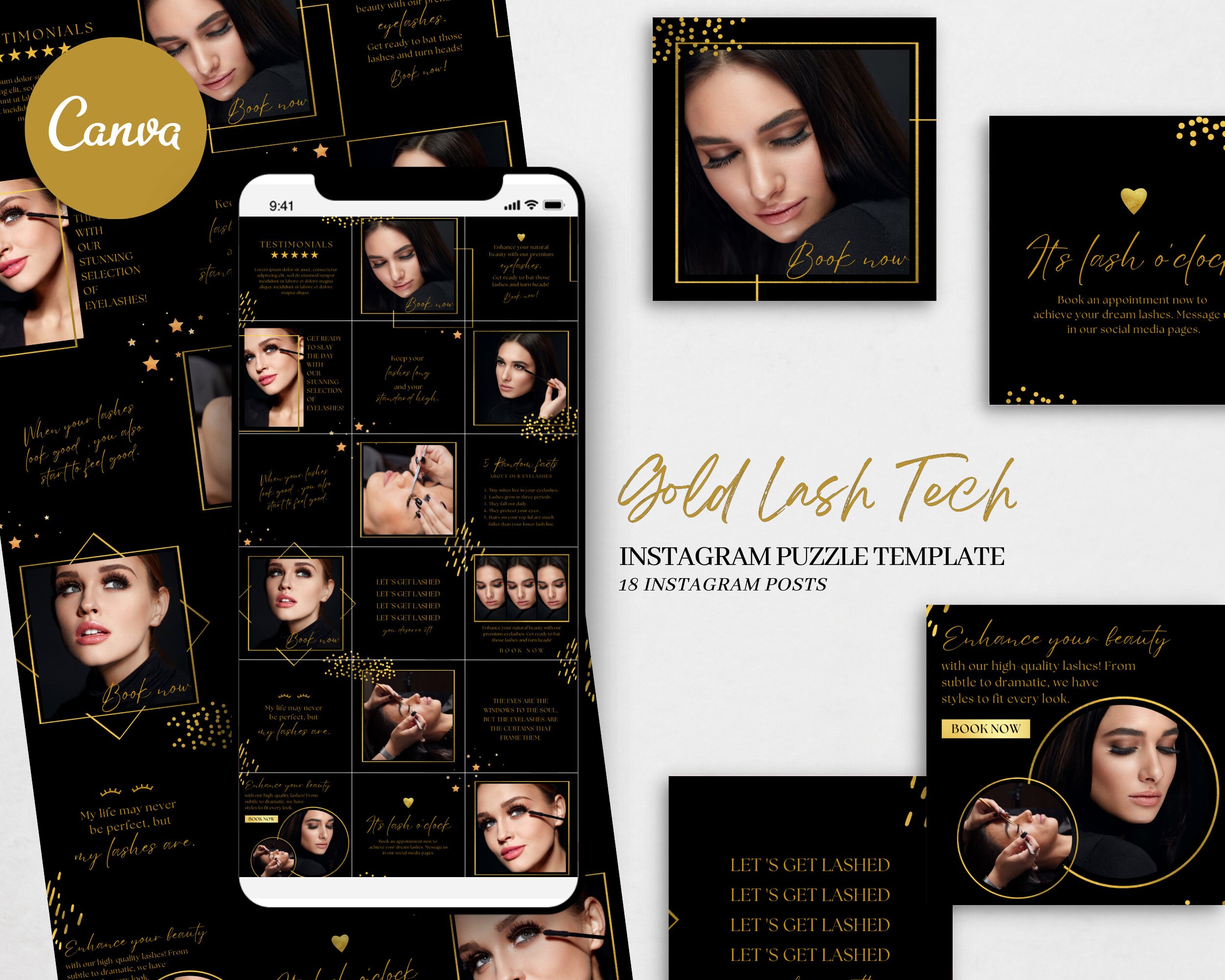 Lash Instagram Puzzle Feed Template Lash Technician Instagram Posts Lash Instagram Puzzle Feed Template Lash Technician Instagram Posts