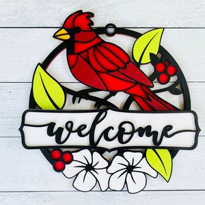 Cardinal Door/Wall Hanger
