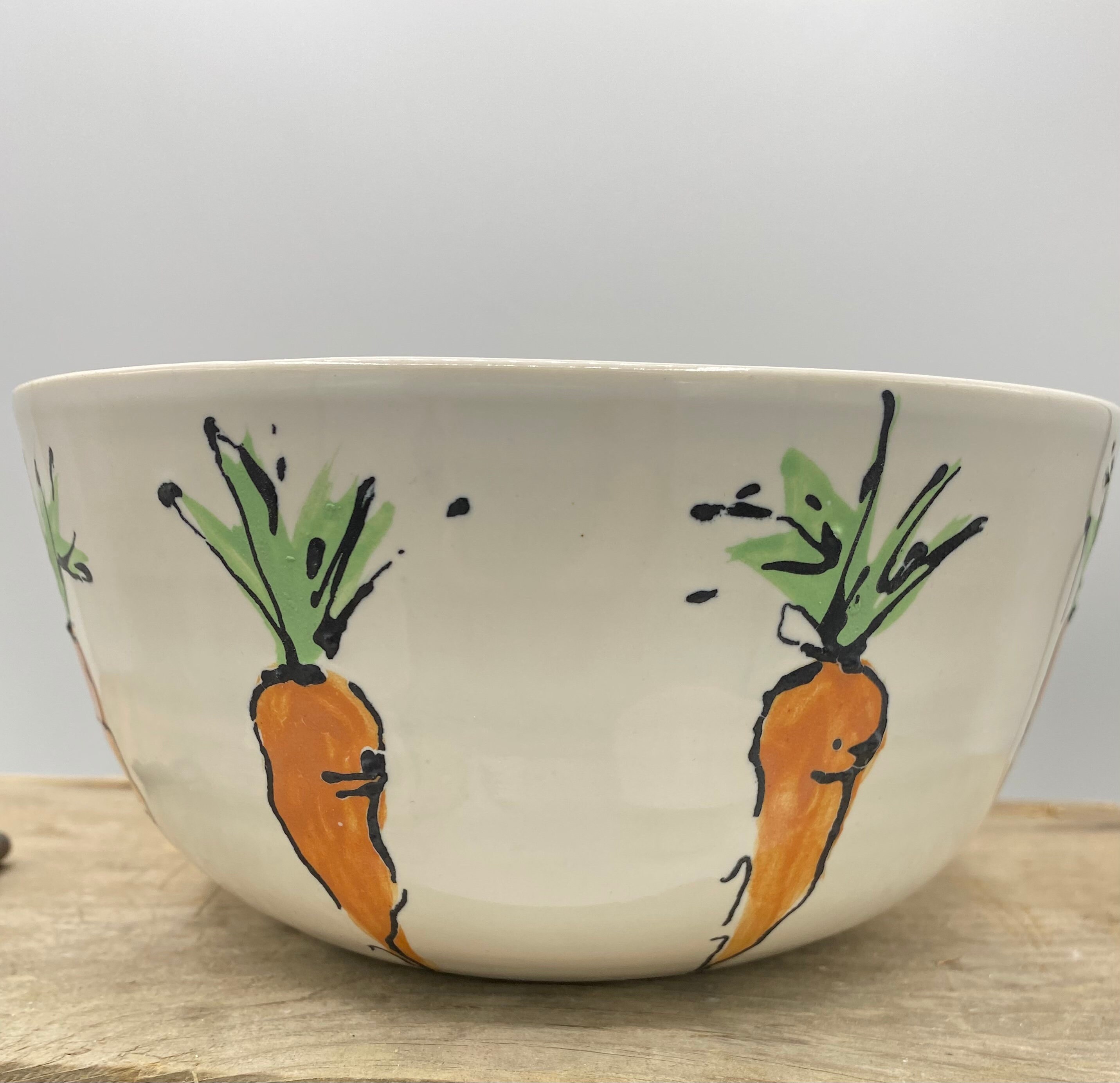 Hand painted bowl Etsy