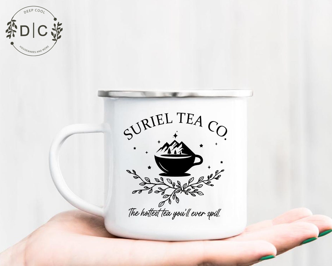 Suriel Tea Co Coffee Mug the Hottest Tea You'll Ever Etsy
