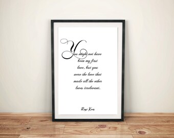 Rupi Kaur Zitat Etsy