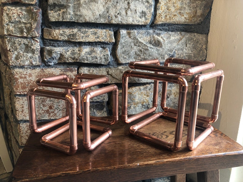 Copper Pipe Infinity Cube Etsy UK