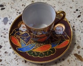 Satsuma Demitasse and Saucer