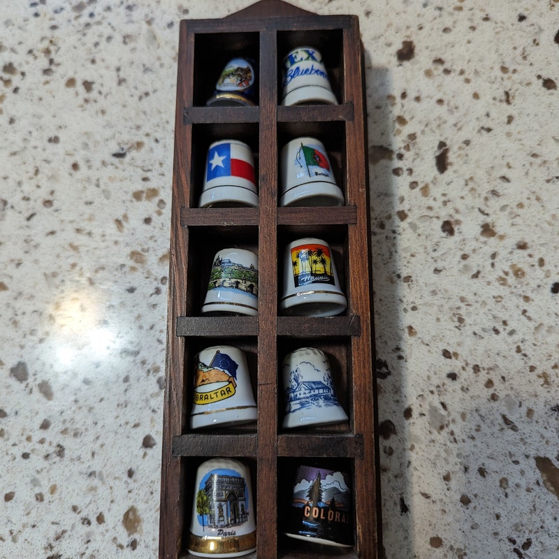 Thimble Display Case - Etsy