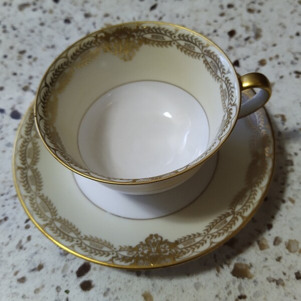 Noritake Gilda tea cup with saucer