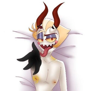 Hazbin Hotel Lucifer dakimakura bookmark