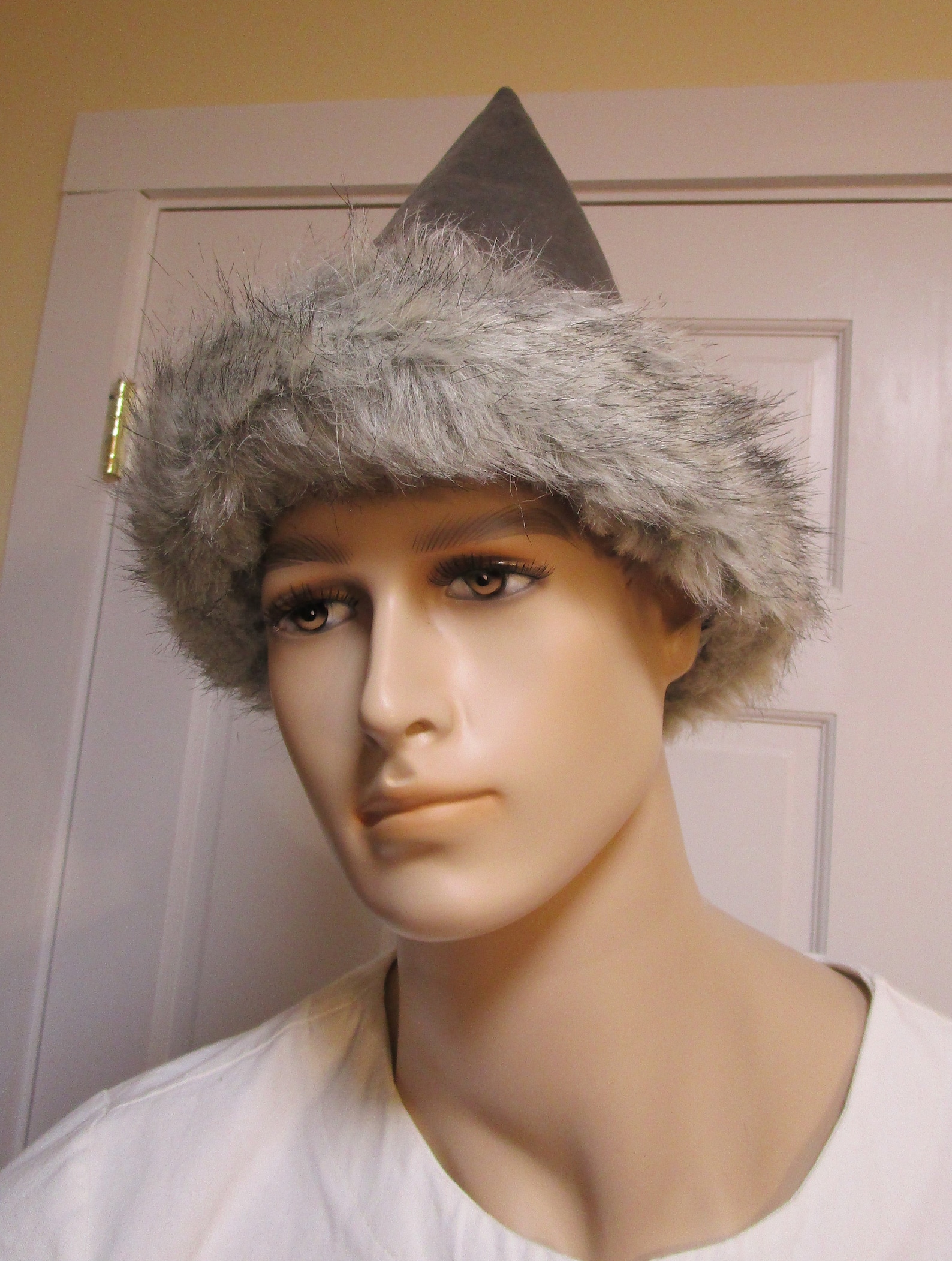 Tartarian Fur Trimmed Hunting Hat Etsy