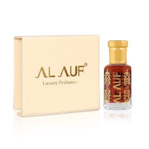 Oud Aswad Arabic Perfume Oil Concentrated Agar Wood Essential oil Attar by AL-AUF 1 tola-12ml.