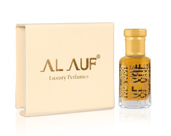 Aceite de perfume concentrado árabe Attar Oud Saqafi, 12 ml, fragancia fina de AL-AUF.