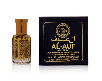 Black Oud Oudh Perfume Oil Attar By AL-AUF| Alcohol-Free Fragrance