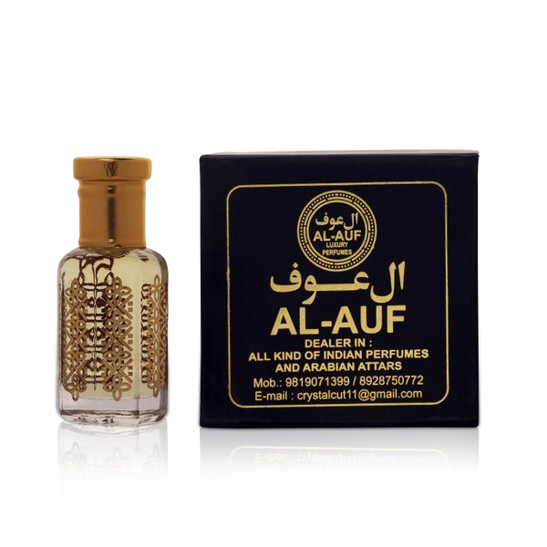 Jasmijn geconcentreerde parfumolie Attar Itr geurolie van AL-AUF 12ml.