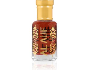 Aceite de perfume de tabaco y oud, aceite de fragancia concentrado Attar Itr de AL-AUF, 12 ml