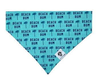 Beach Bum Slip-On Dog Bandana