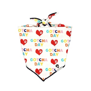 Bandana pour chien à nouer Gotcha Day
