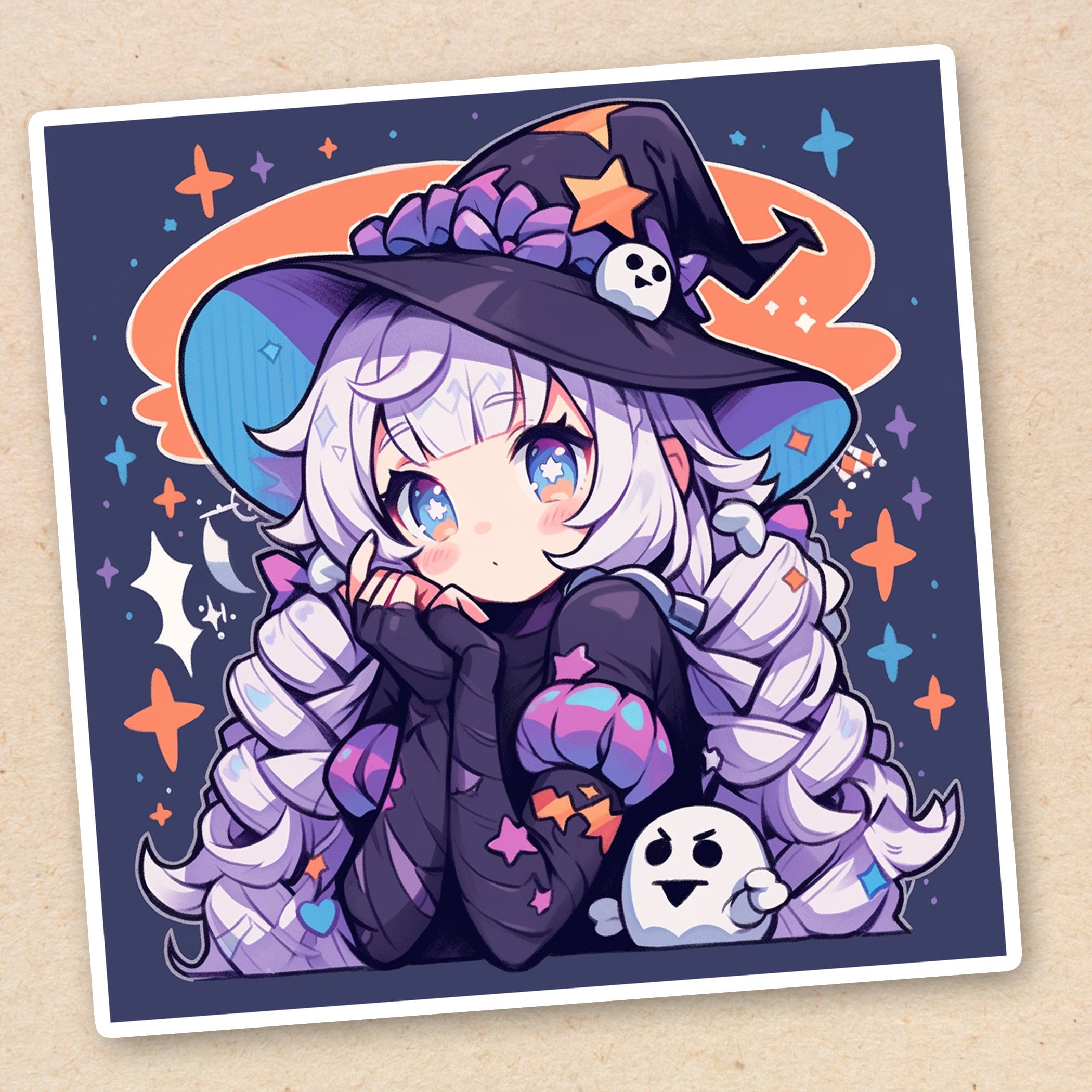 Cute Halloween Girl!  Halloween girl, Cute halloween, Cute chibi