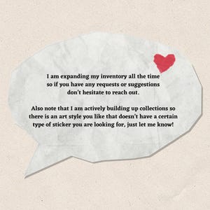 a piece of paper with a red heart on it