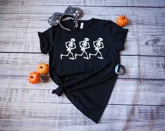 Dancing Skeletons Shirt | Spooky Scary Skeletons | The Skeleton Dance | Disney Halloween