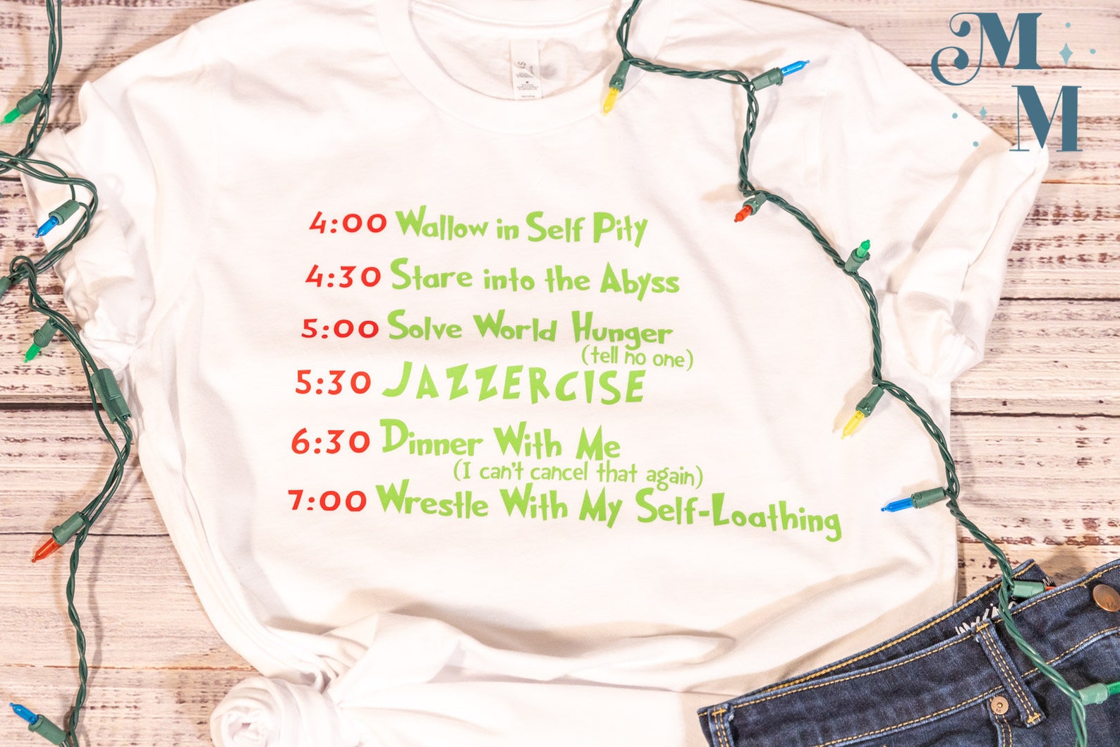 Grinch Schedule Christmas Tshirt Winter Holidays Grinch Etsy