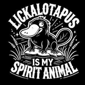 Lickalottapus Is My Spirit Animal png, pobieranie cyfrowe, plik png