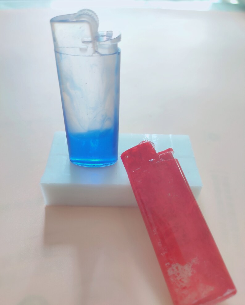 Resin Bic Lighter Silicone MoldResin Mold Etsy