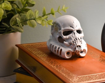Stormtrooper Inspired helmet - gothic Star Wars Inspired interior home decor
