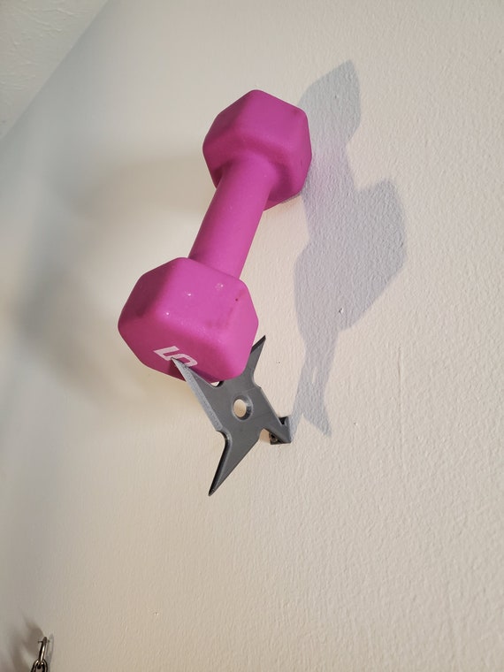 Ninja Throwing Star Shuriken Wall Hanger - 3 Pack - 3D Printed
