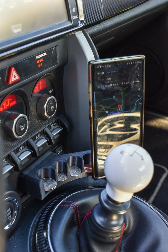 Phone mount for BRZ, GT86, FRS