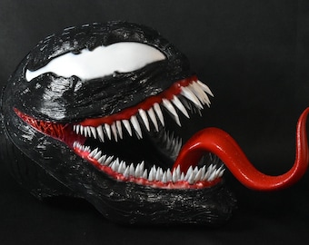 Venom Inspired helmet - Full size, wearable prop