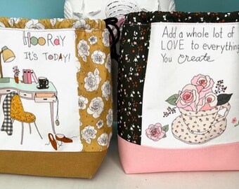 Palabras inspiradoras Bolsas de cordón