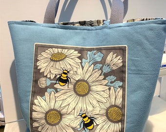 Bolso de mano grande Bee Daisy