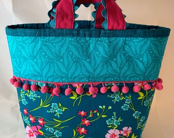 Bolsa de tote PomPom