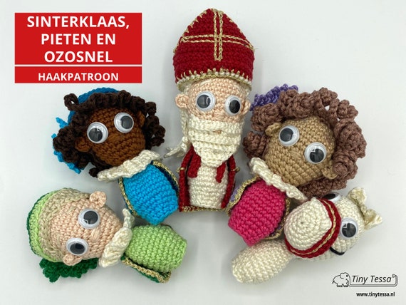 Interpretatief oosten Vuil Vingerpoppetjes Sinterklaas De Pieten En Ozosnel - Etsy